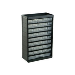 Gavetero Multiuso Reforzado Plastico 41 Divisiones 30x14x40c