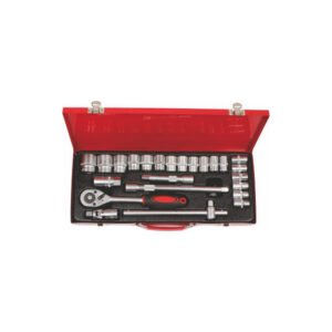 SET DE BOCALLAVES Y ACC. CRV  24 PZS 1/2"           