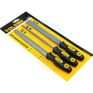 SET LIMAS  MADERA 3 PZS. EN BLISTER PROFESIONAL