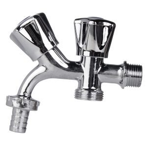 CANILLA DOBLE PARA LAVARROPAS 1/2"x3/4" 