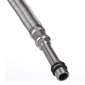 FLEXIBLE PARA MONOCOMANDO ACERO INOXIDABLE H1/2-M10 X 40