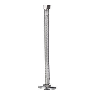 FLEXIBLE MALLADO DE ACERO INOXIDABLE 1/2" CON ACCESORIOS PARA COLGAR