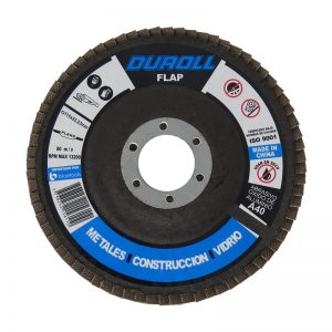 DISCO FLAP ZIRCONIO  4 1/2" GRANO 100