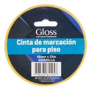 Cinta Demarcatoria para Pisos 48mm x 33 Mts Gloss