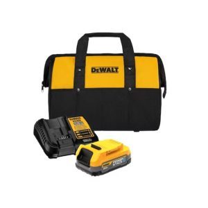 Batería compacta POWERSTACK 20V MAX* de 1.7Ah con Cargador y Maletín