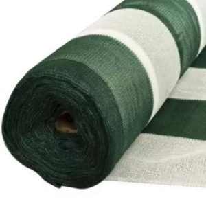 Media Sombra 80% Verde y Blanco 13Kg. 4 X 50 Mts