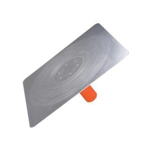 BANDEJA PARA MASILLA DE ALUMINIO - CON MANGO MONOCOMPONENTE - 300X300 MM